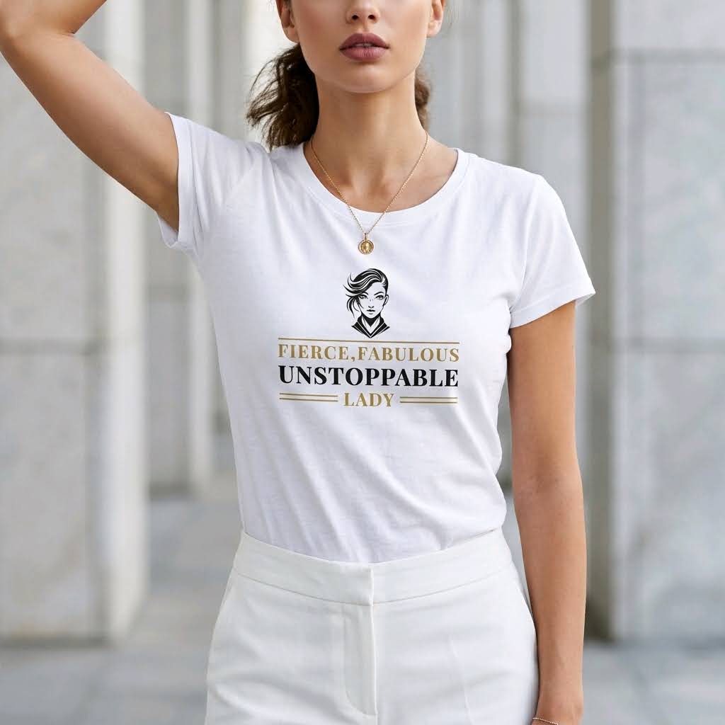 FG0002_ Regular Fit Printed Ladies Tee _White_ FotL Open End 165