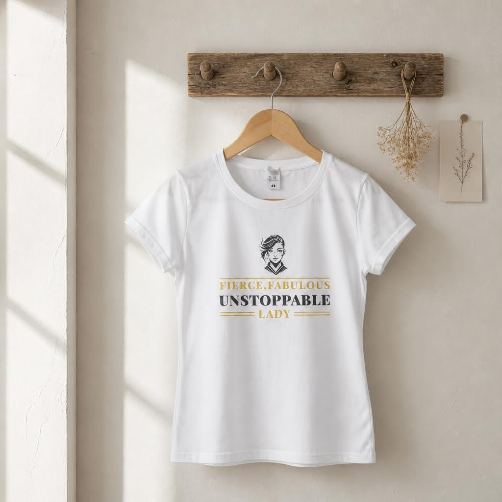 FG0002_ Regular Fit Printed Ladies Tee _White_ FotL Open End 165