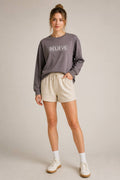 FG0004_ Regular Fit Printed Long sleave Tee _Charcoal Gray_ G2400 205