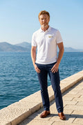 FG0005_ Regular Fit POLO shirt _White_ G8800 200