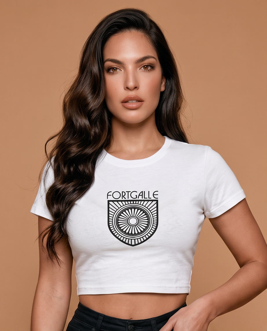 Premium Combed 220 Cropped Baby Tee Ladies_CRBT600L_FG0011