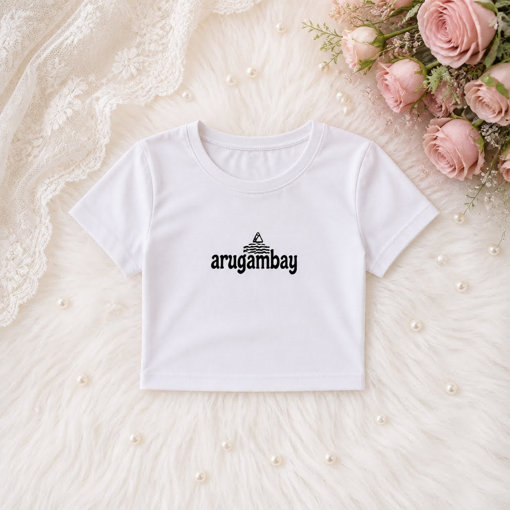 Premium Combed 220 Cropped Baby Tee Ladies_CRBT600L_FG0011