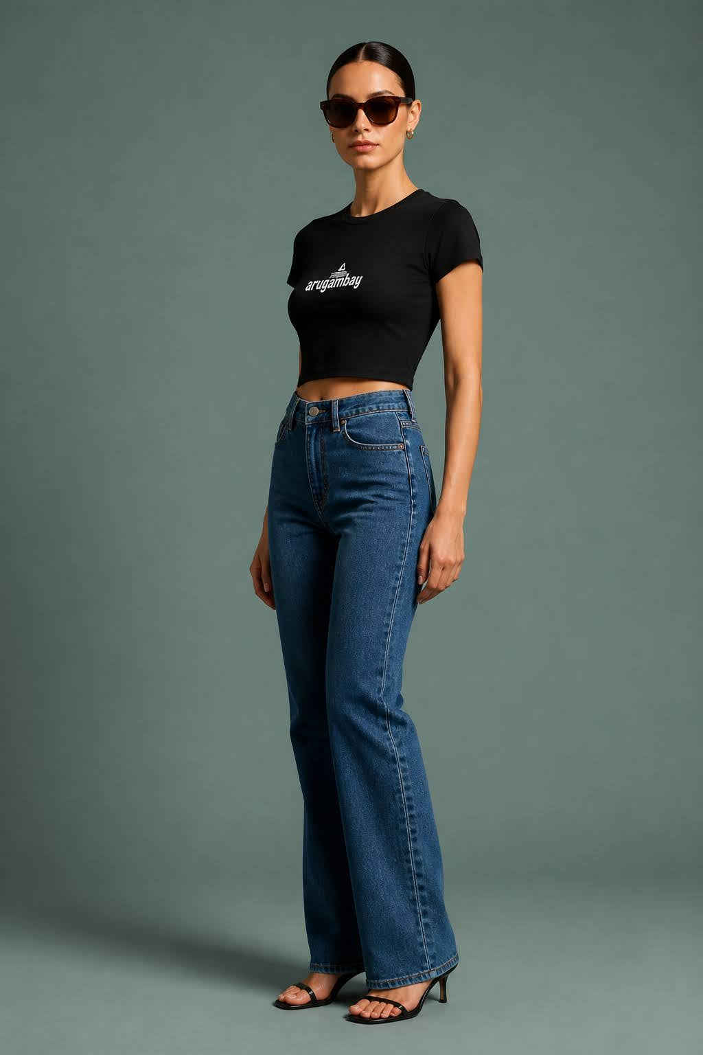 Premium Combed 220 Cropped Baby Tee Ladies_CRBT600L_FG0011