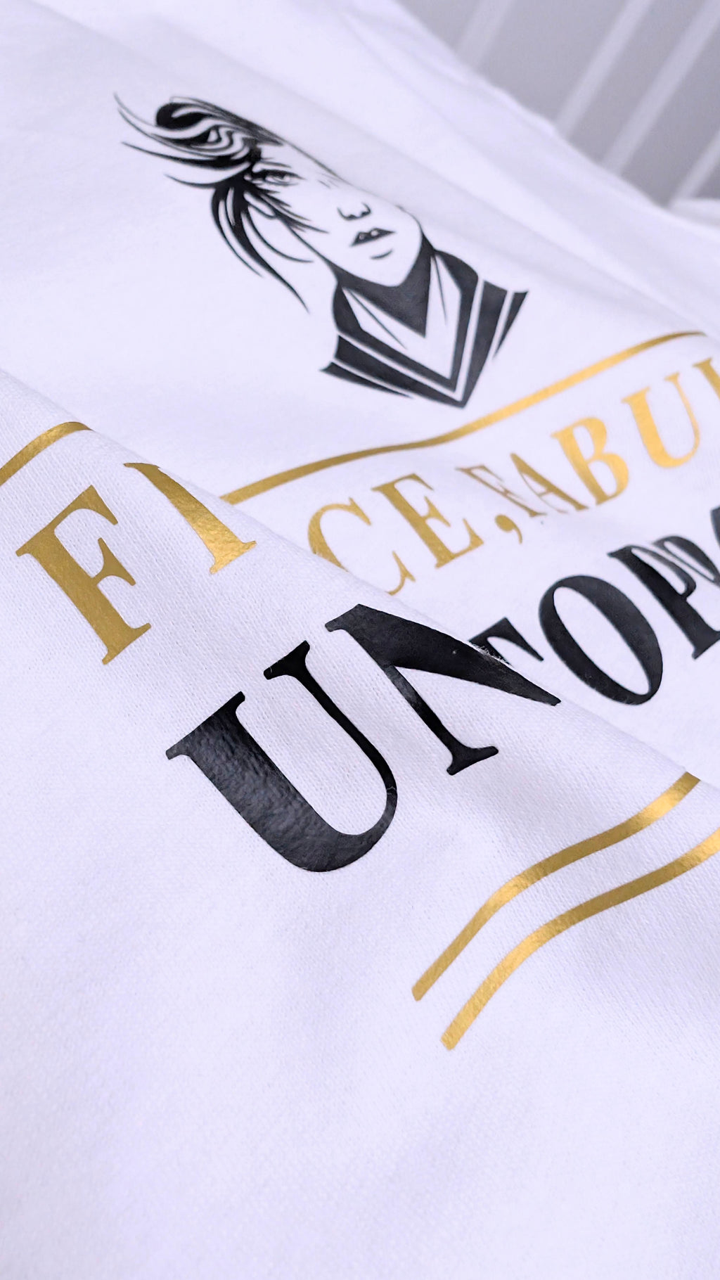 FG0002_ Regular Fit Printed Ladies Tee _White_ FotL Open End 165