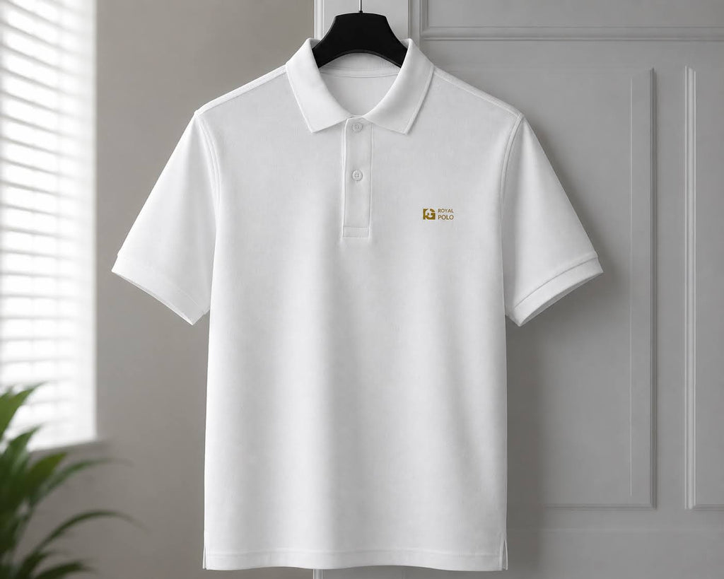 FG0005_ Regular Fit POLO shirt _White_ G8800 200