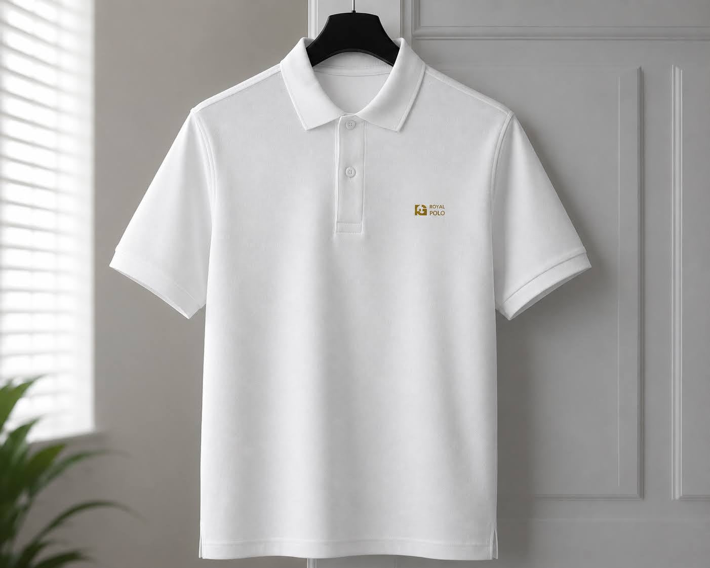 FG0005_ Regular Fit POLO shirt _White_ G8800 200